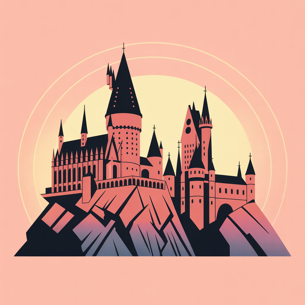 castillo estilo Harry Potter