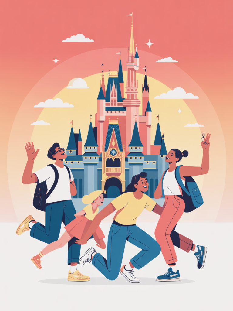 Familia en Orlando